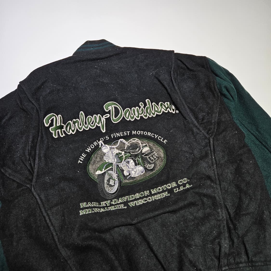 할리데이비슨 울 바시티 자켓[S] 상품이미지5