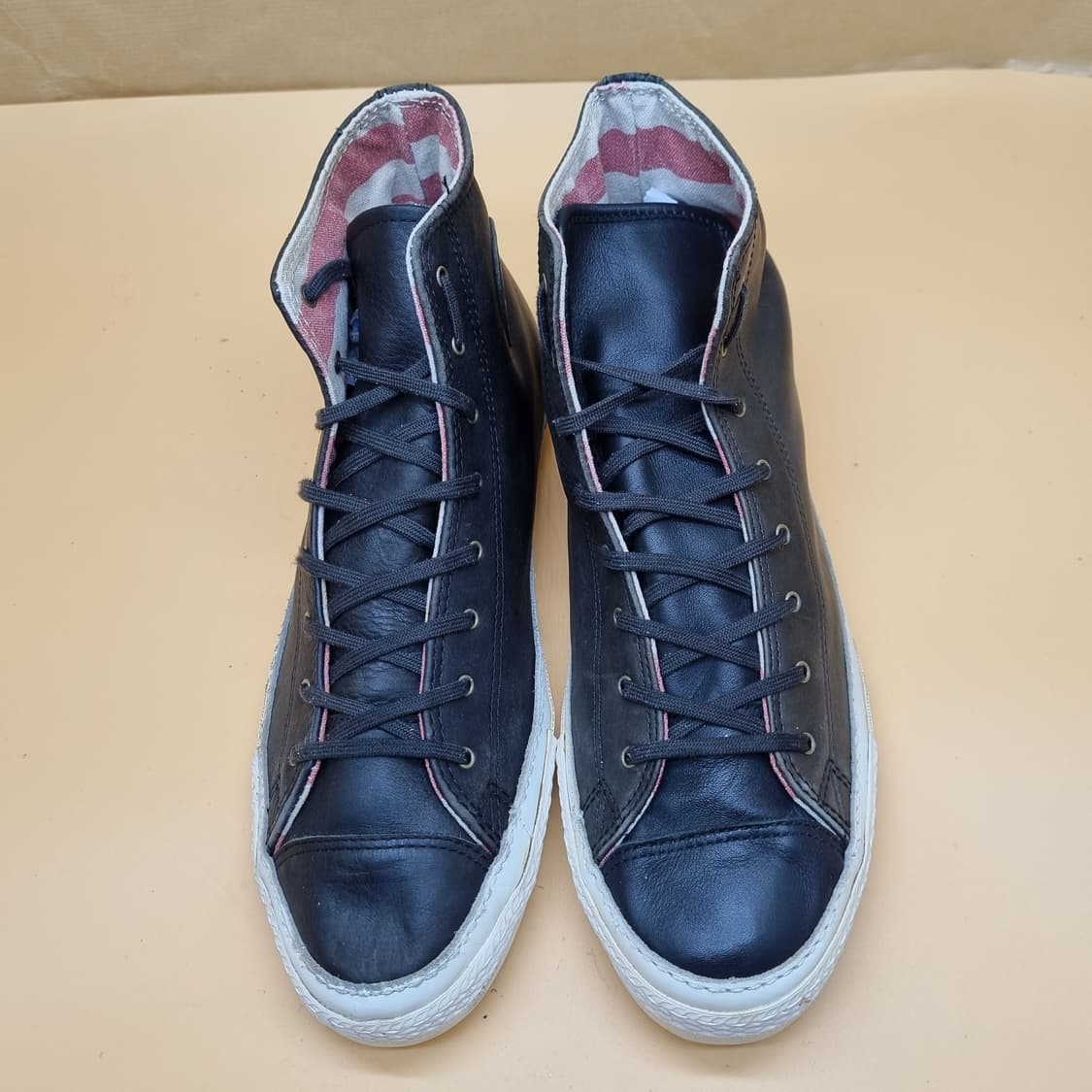 컨버스 척테일러 레더 남성스니커즈290. 상품이미지2