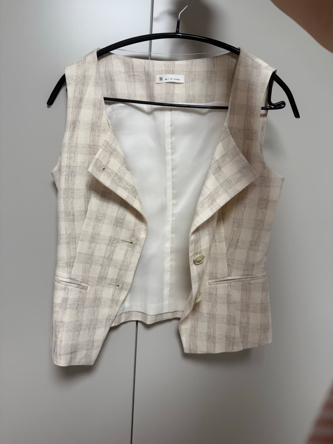 It michaa 린넨 베스트  상품이미지2
