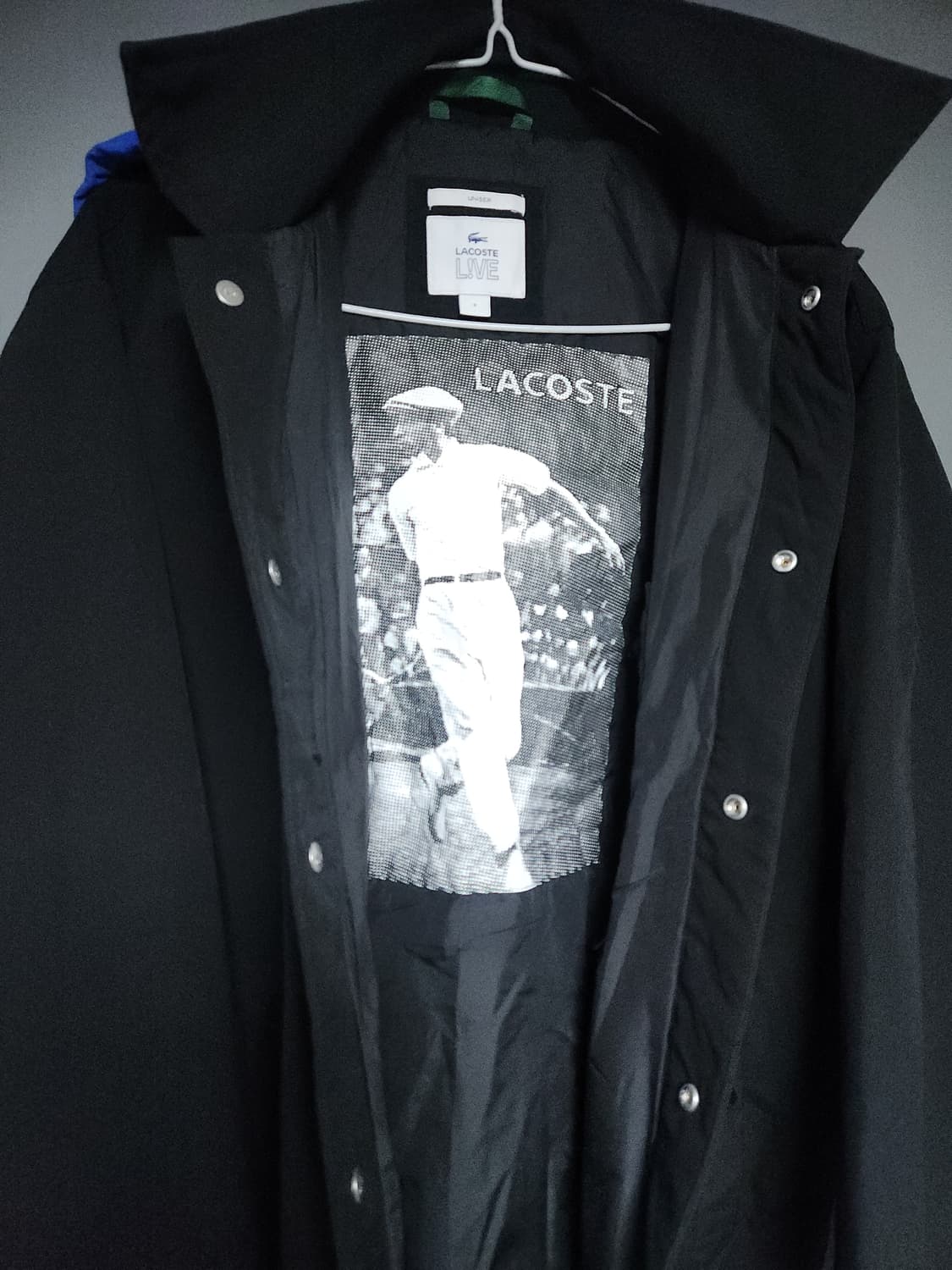 라코스테 블랙후드점퍼 상품이미지2