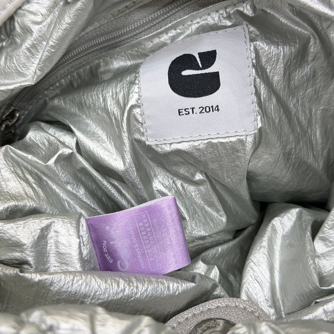 칼린 클로버 백팩 가방 실버 그레이 상품이미지6