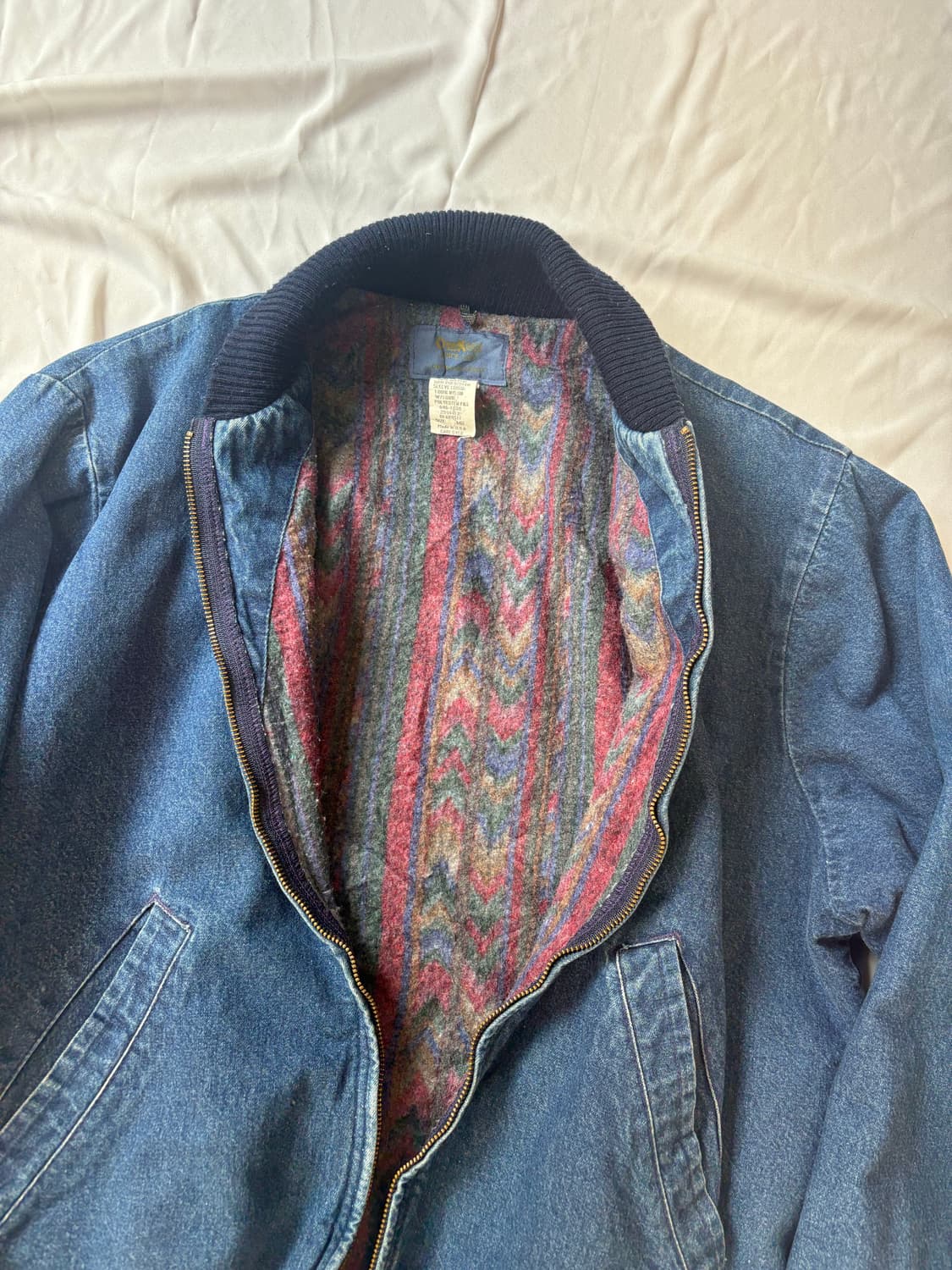 80s OshKosh 데님 봄버자켓 상품이미지4