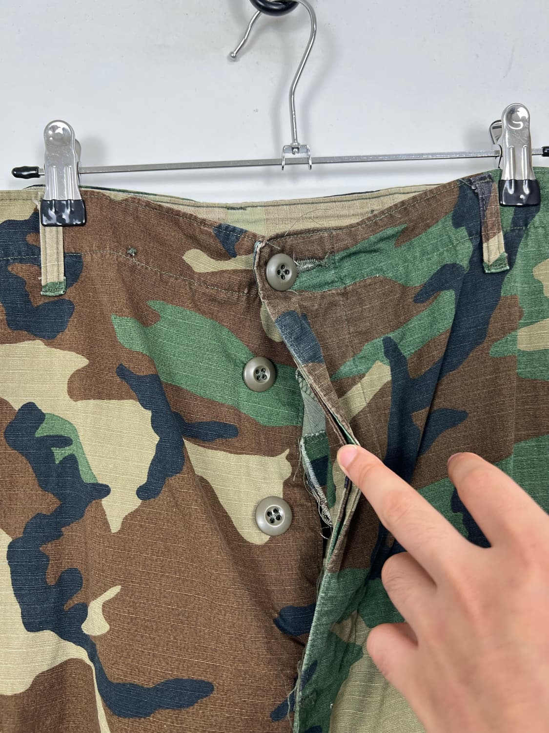 1980s Military 미군 우드랜드 카모 팬츠 상품이미지6