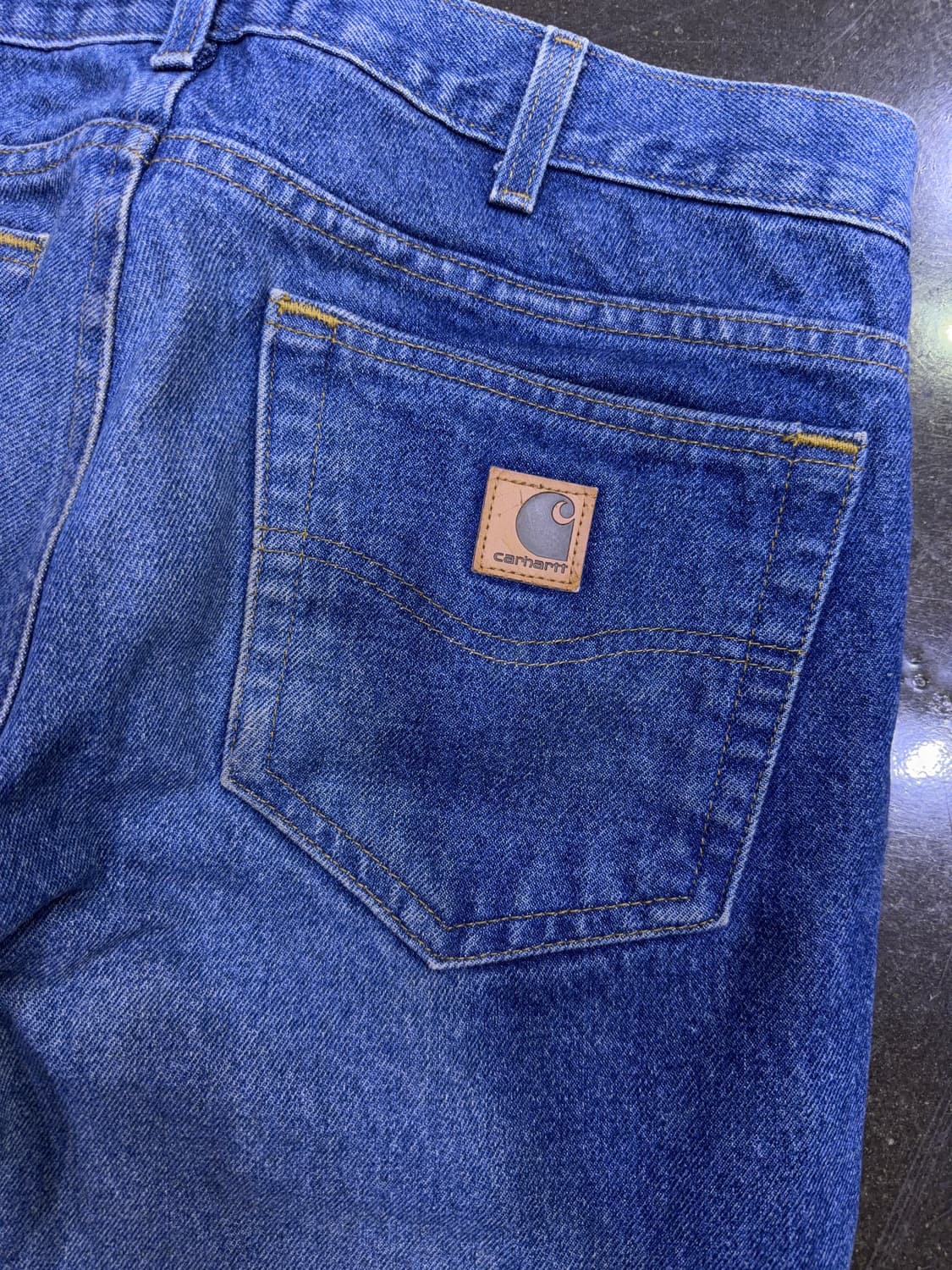 칼하트 빈티지 워싱 트래디셔널 핏 워크팬츠 데님팬츠 32 상품이미지7