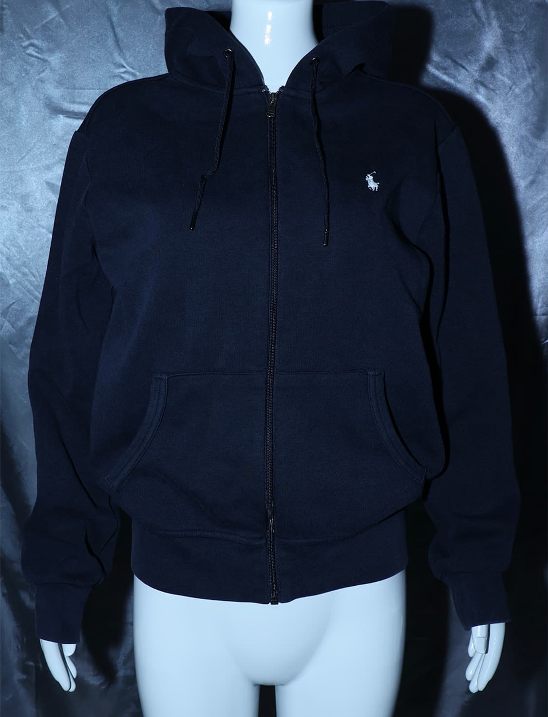Polo Ralph Lauren 네이비 풀집업 후드 스웨트셔츠 상품이미지1
