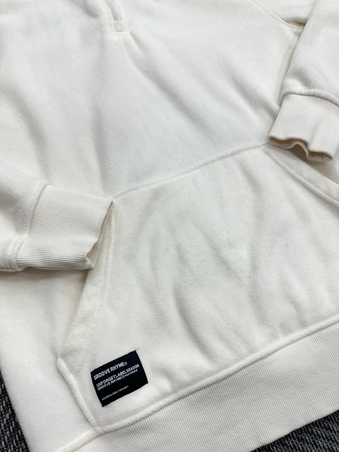 그루브라임 후리스 아노락 S 상품이미지6