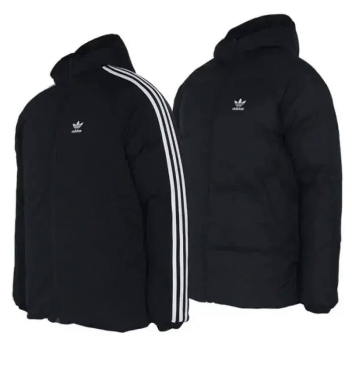 아디다스 리버시블 다운 패딩 블랙 xs 상품이미지1