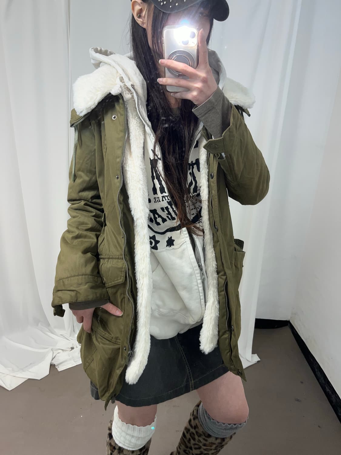 00‘s 퍼 트리밍 야상 상품이미지6