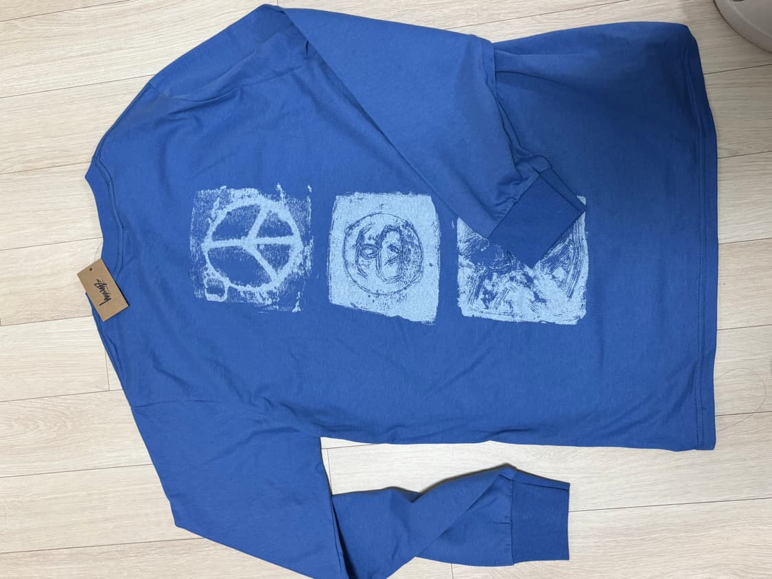 스투시 모노 롱슬리브 티셔츠 퍼시픽 S 상품이미지3