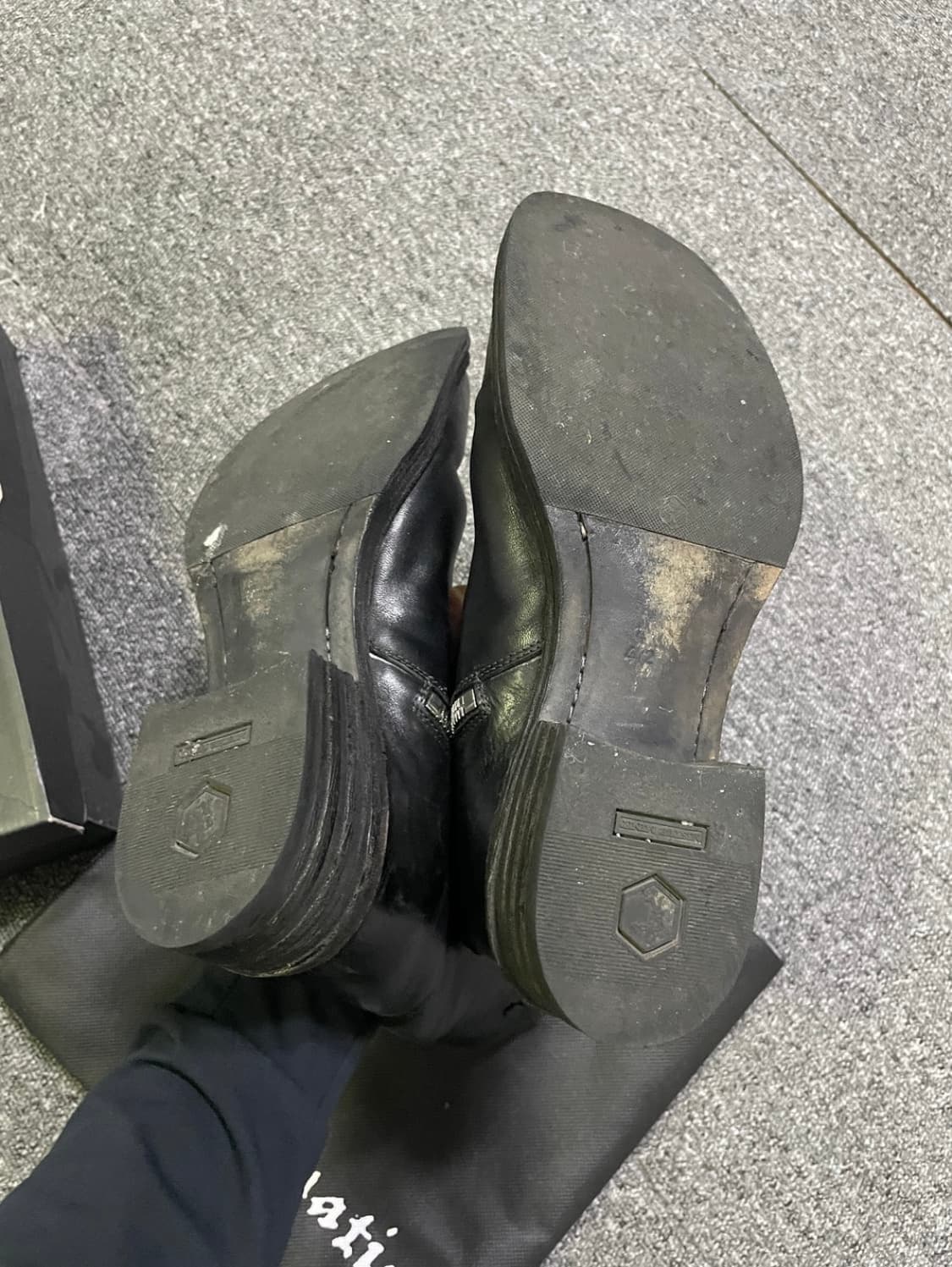 incarnation side zip & hand stitch boots 상품이미지3