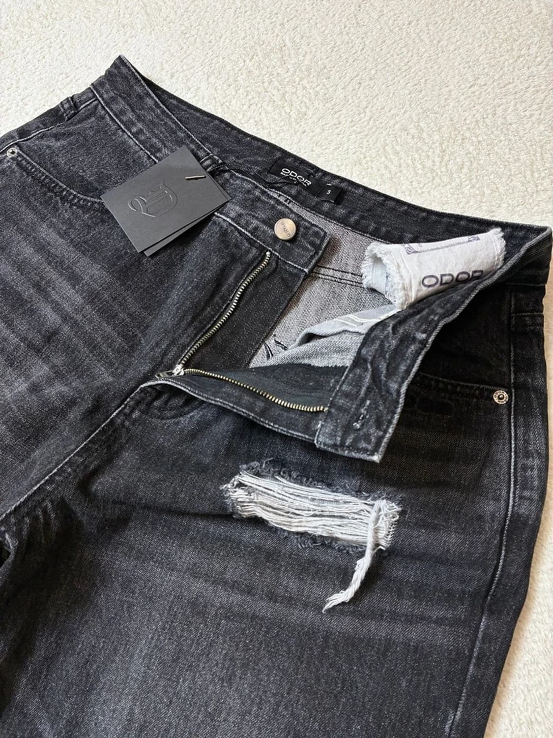 오도어 ODOR 달러 와이드 데님 팬츠 PN6868 상품이미지8