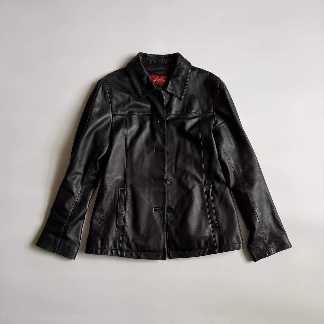 램스킨 Leather Jacket / S 상품이미지1