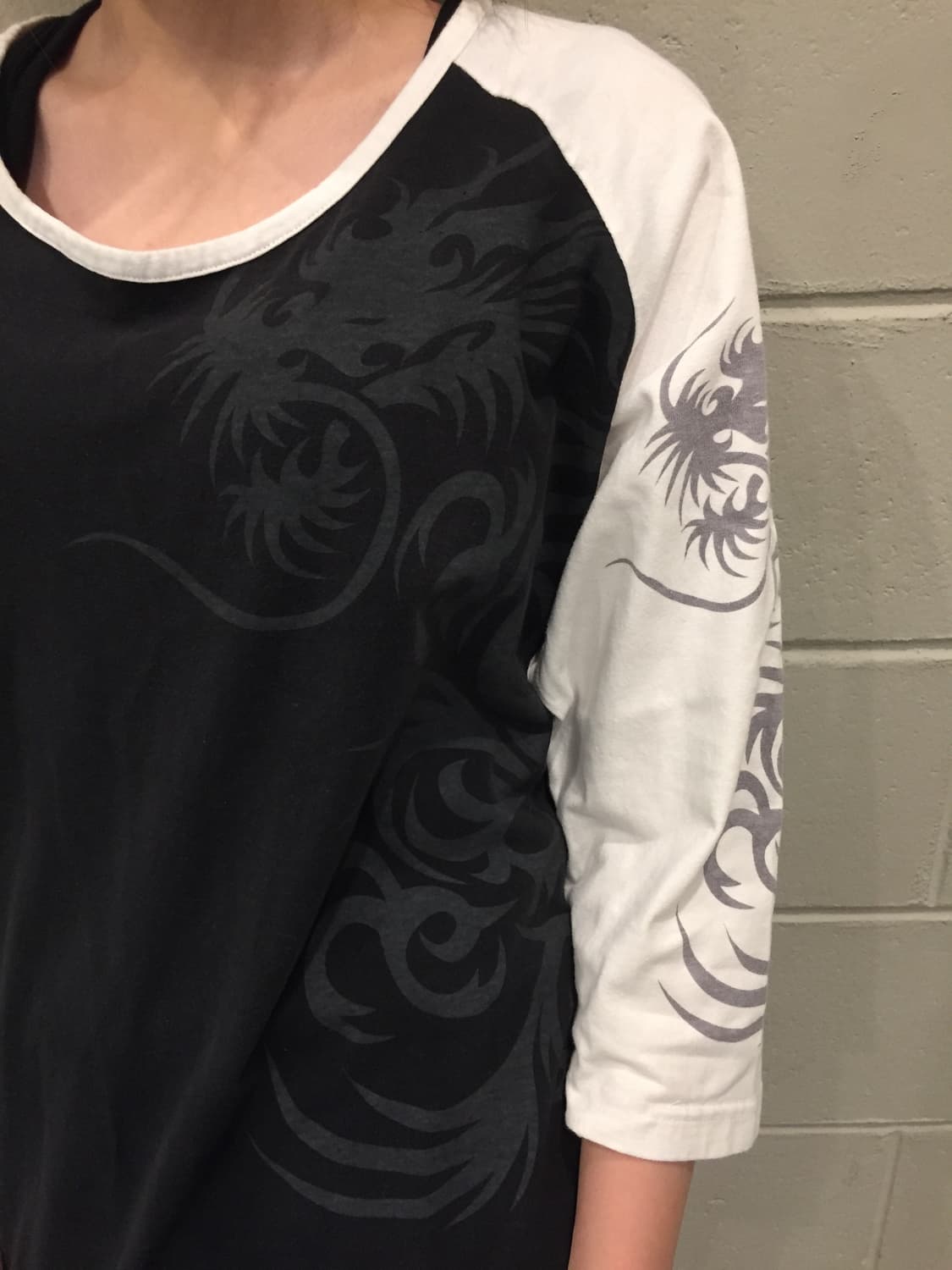 Dogtown Dragon Print Raglan 반팔 상품이미지4