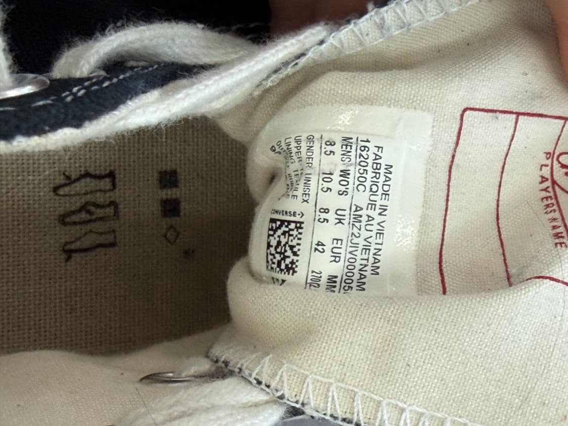 컨버스하이 블랙 270 척테일러 상품이미지3