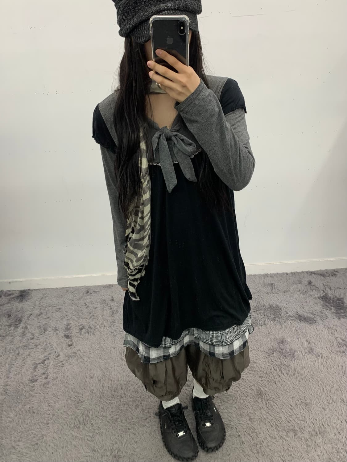 Silent worth 리본 원피스 상품이미지2