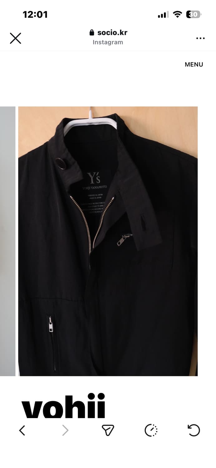 요지야마모토 자켓 여성 (착샷ㅇ 상품이미지3