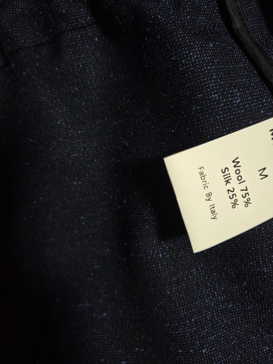 사파리 남자 반코트 (울 75%, 실크 25%).M사이즈 상품이미지3