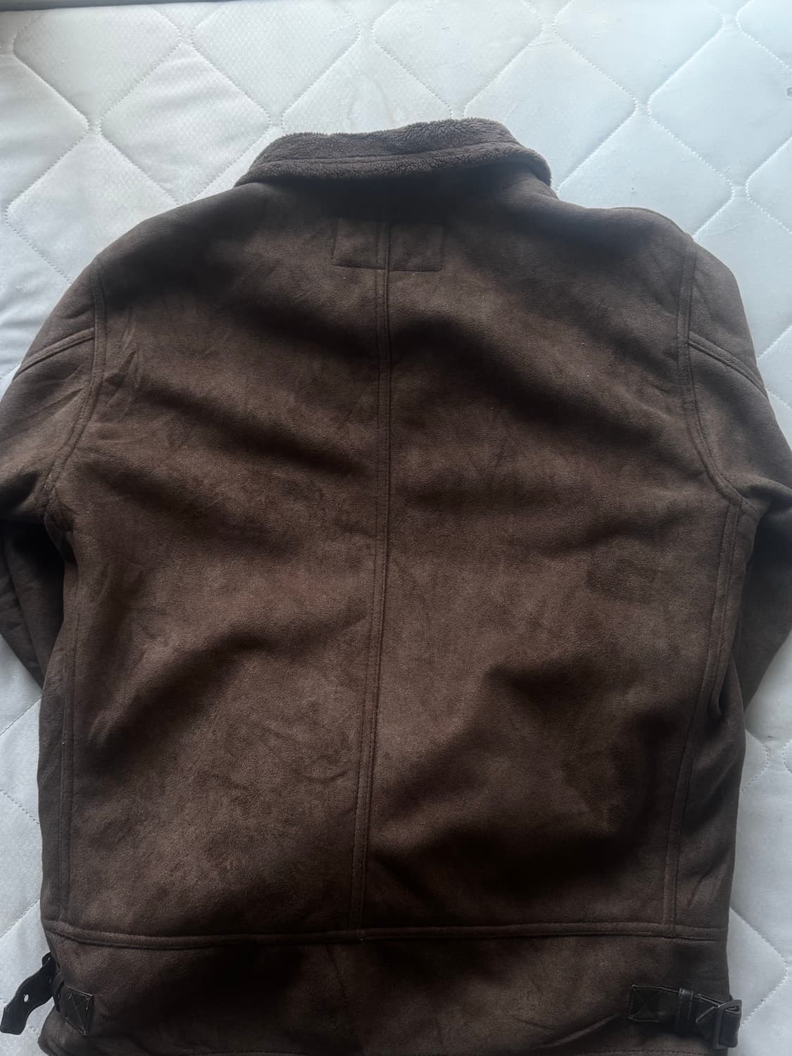 빈티지 브라운 무스탕 자켓 (L) 상품이미지2