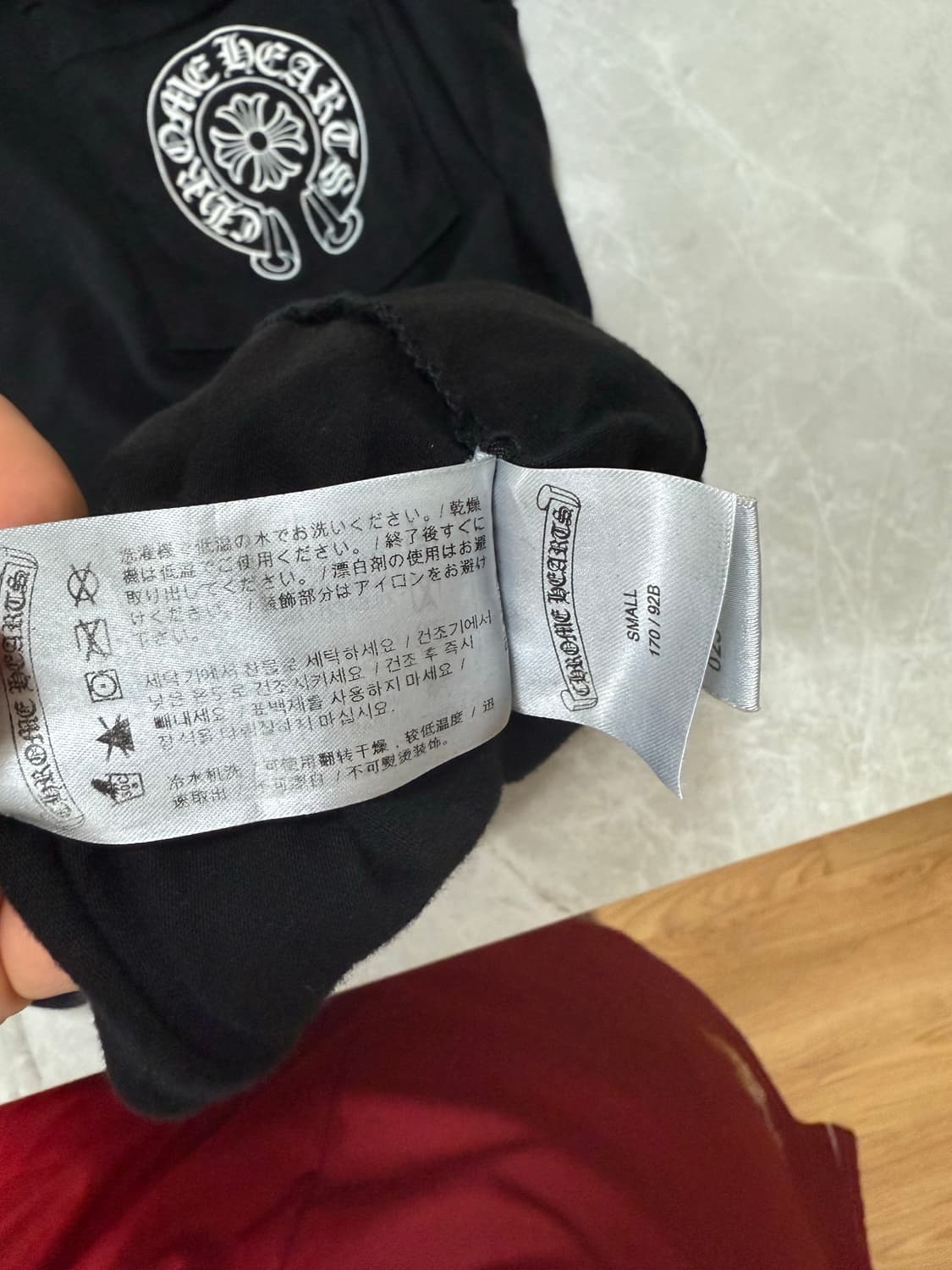 크롬하츠 코리아 홀스슈 티셔츠 s사이즈 상품이미지6