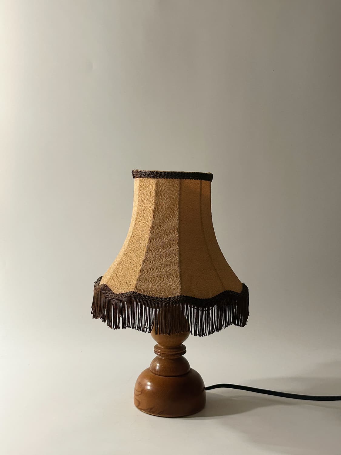 70’s 독일 VEB 빈티지 패브릭 테이블 조명 램프 레트로 앤틱 미드센 상품이미지1