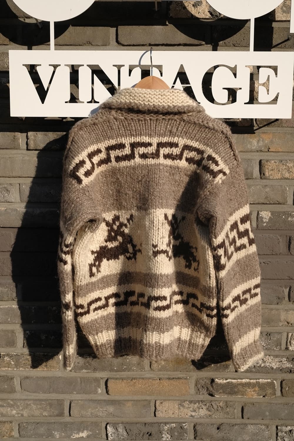 Genuine Cowichan 니트 집업 가디건 상품이미지6