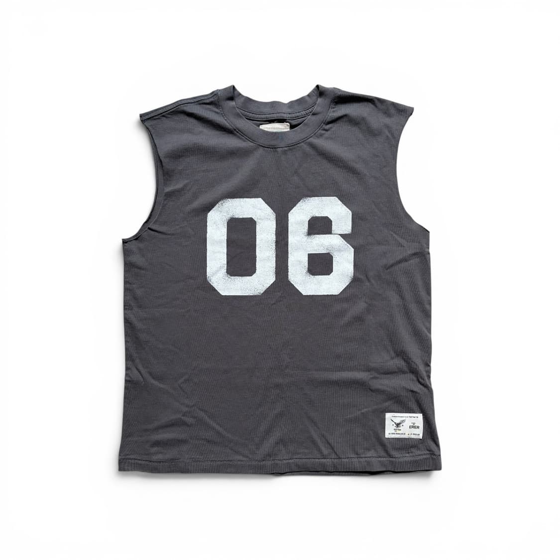 에르에르 Vintage 06 Artwork Sleeveless 차콜 상품이미지6