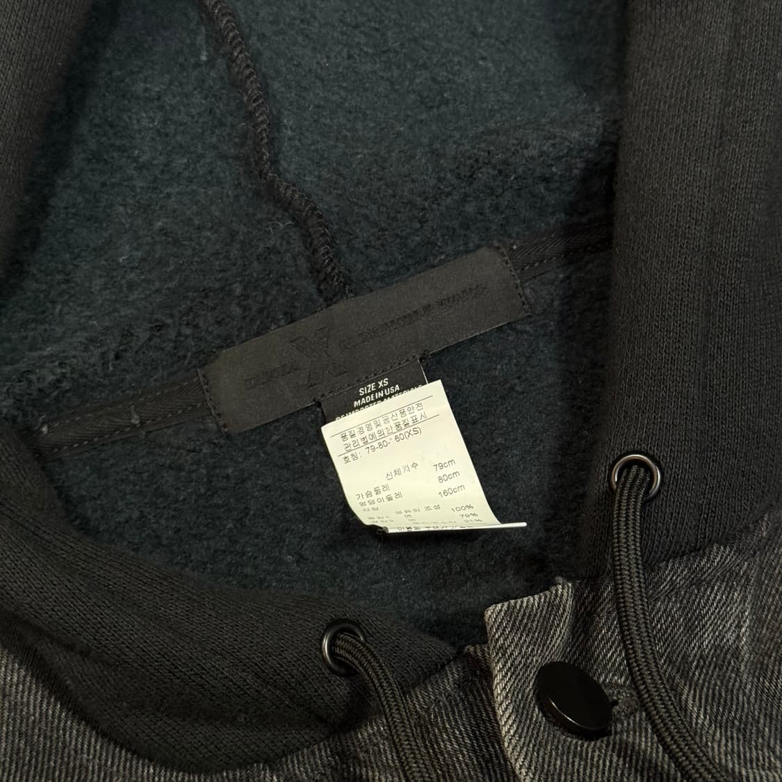 알렉산더왕 도킹 후드 데님자켓 상품이미지8