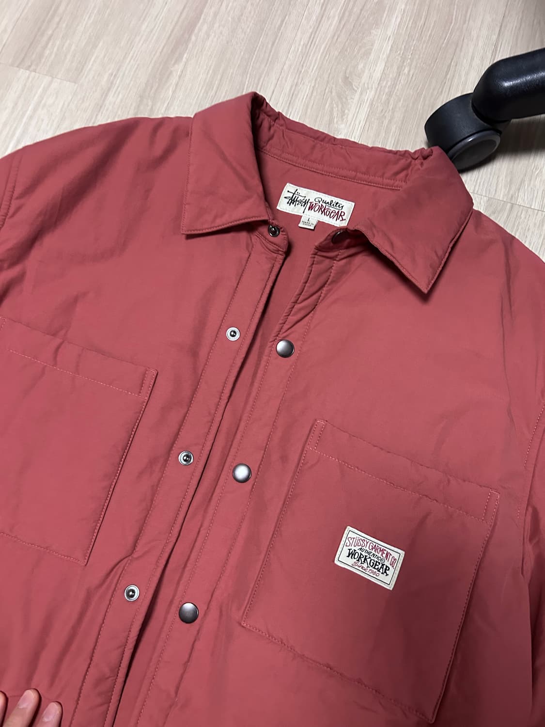 캐나다산 스투시 버튼 자켓 L 팝니다 상품이미지2