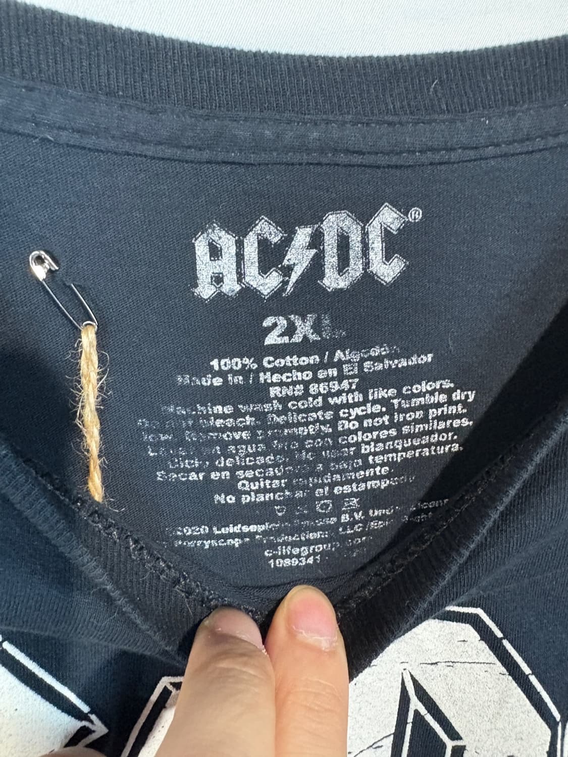 ACDC 밴드티 상품이미지3