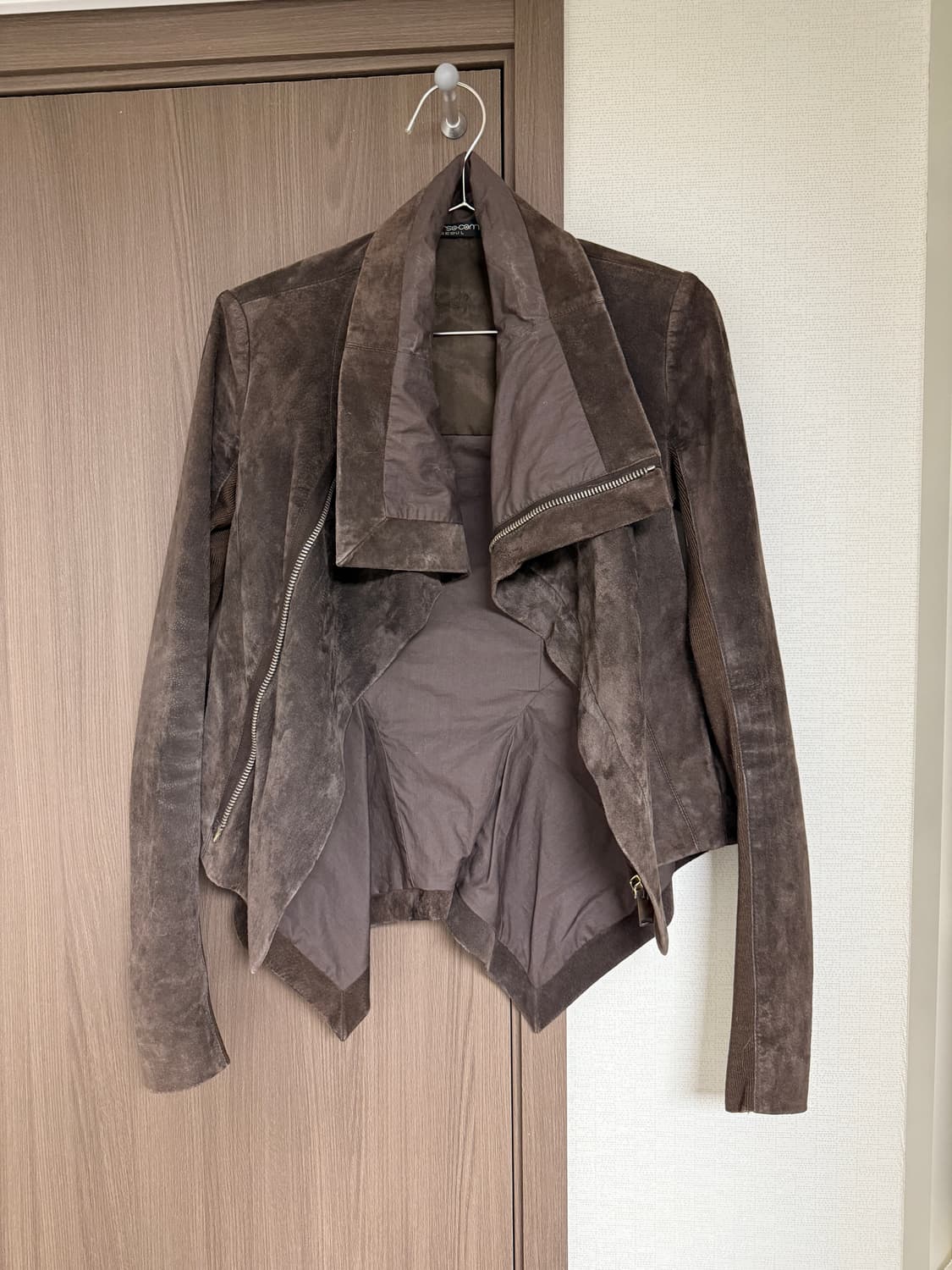 릭오웬스 꼬르소꼬모 스웨이드 자켓 상품이미지1