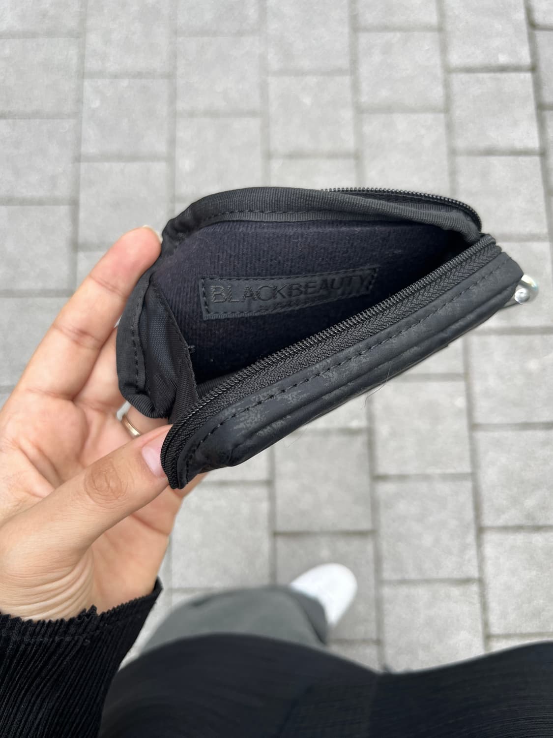 Porter 포터 레오파드 지갑 블랙 상품이미지7