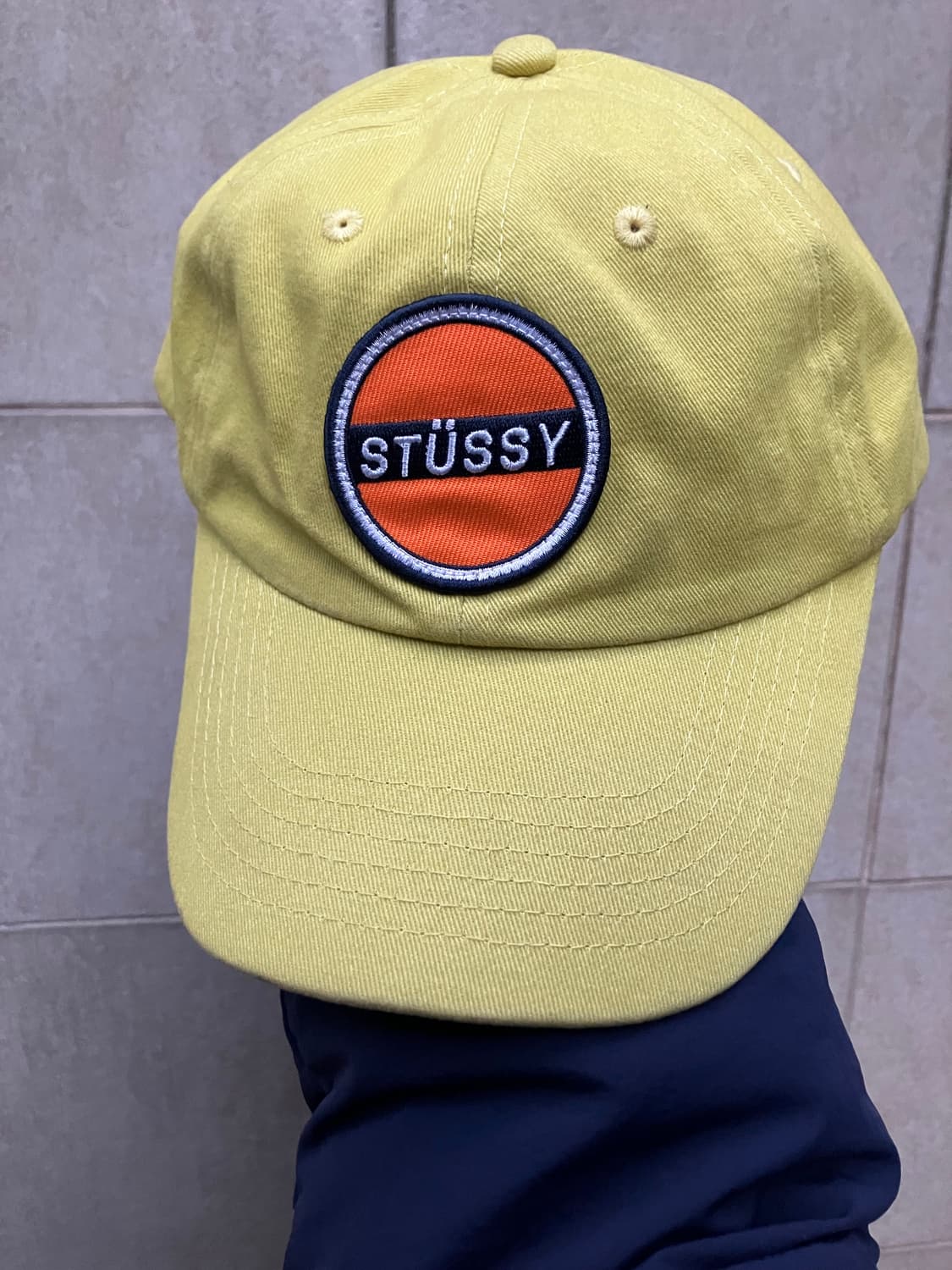 스투시 옐로우 볼캡 캡 모자 상품이미지1