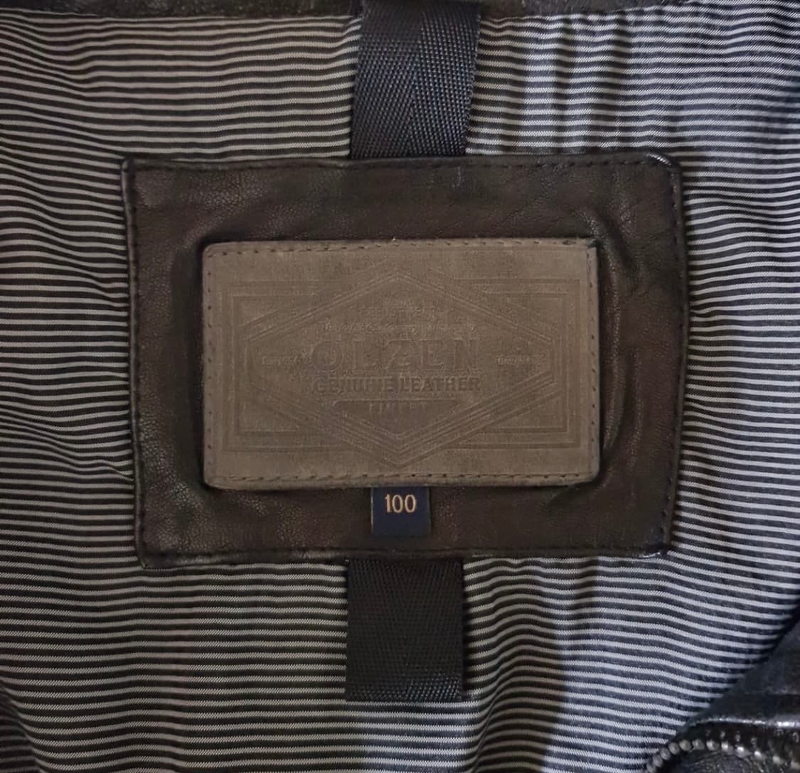 올젠 양가죽 블랙 자켓 상품이미지7