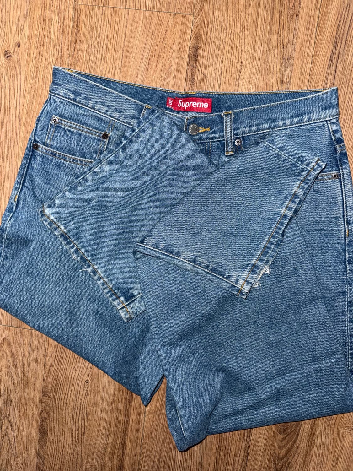 supreme 배기진 데님 30사이즈 상품이미지3