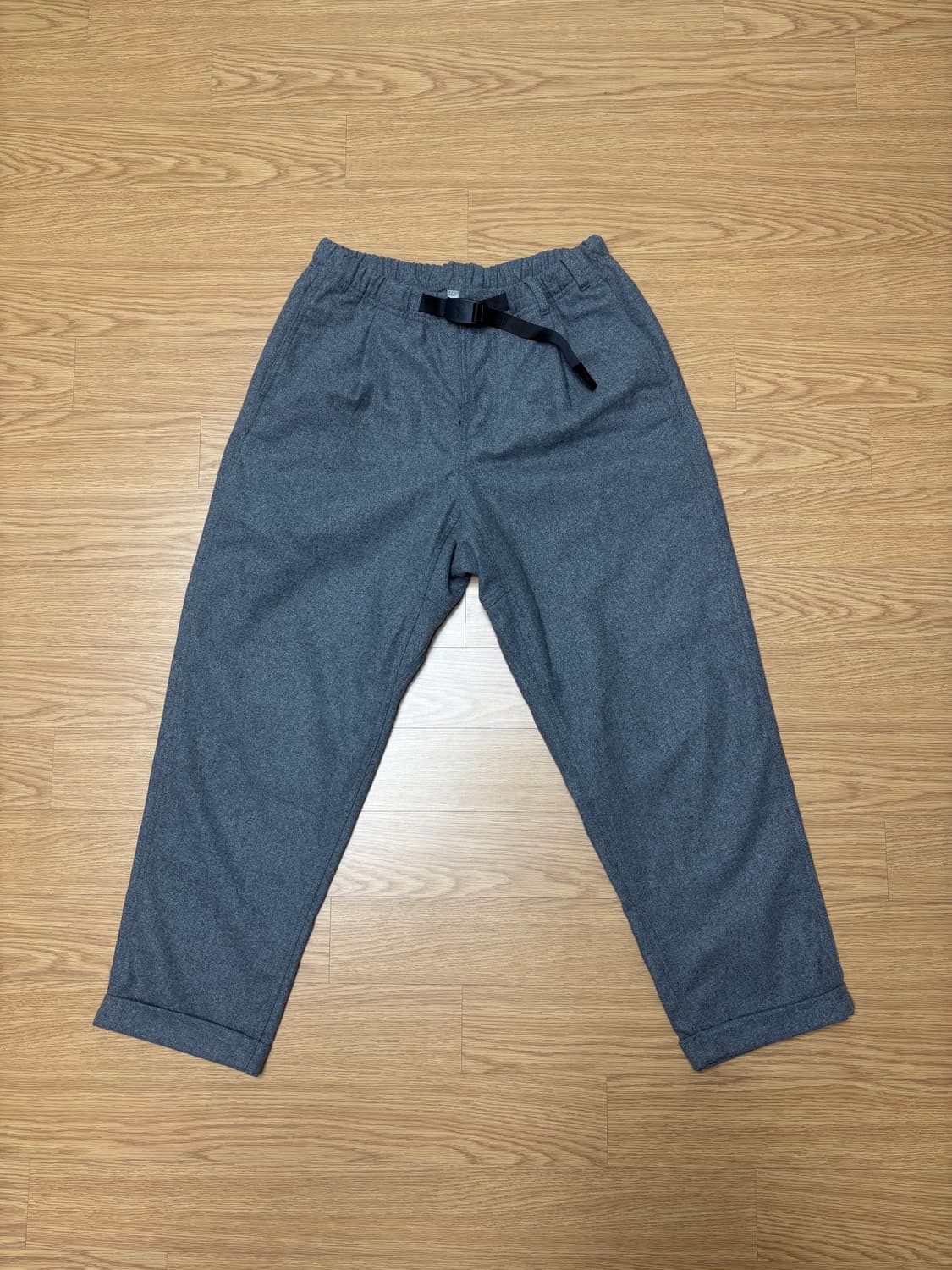 그라미치 울 팬츠 바지 그레이 M 상품이미지2