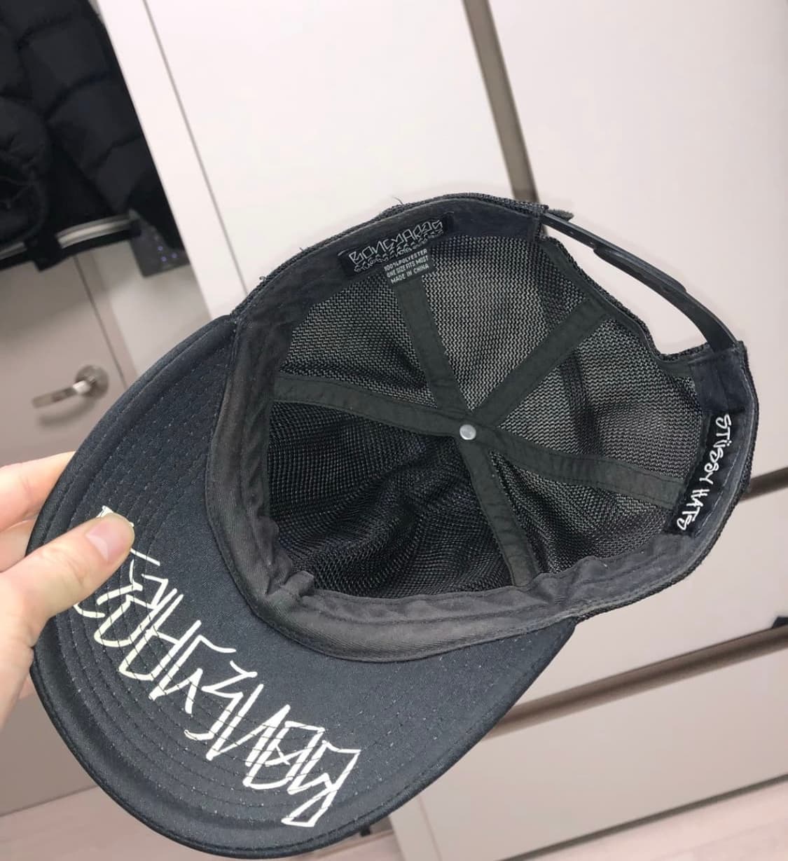 네이버후드 x 스투시 매쉬캡 상품이미지5