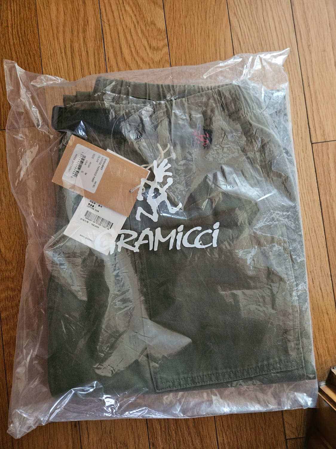 그라미치 루즈테이퍼드 올리브 새상품 클라이밍 아메카지 가젯 상품이미지1