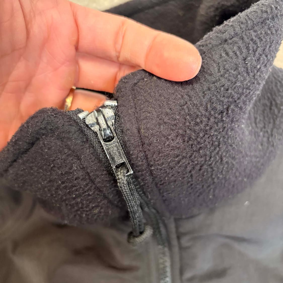 Usn fleece zip up 미해군 폴라텍 상품이미지4