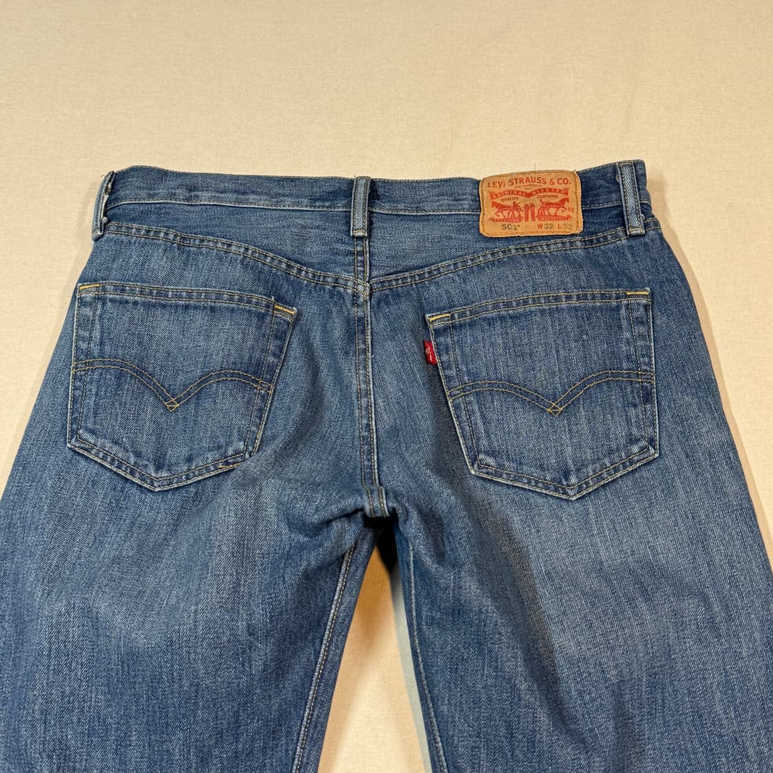 32inch) 리바이스 501 버튼플라이 데님 청바지 상품이미지2