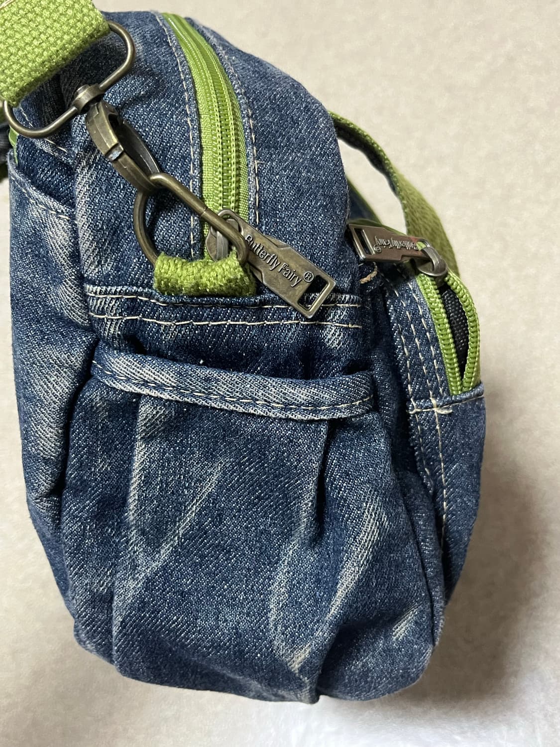 Jpn vtg 데님 크로스백/핸드백 상품이미지2