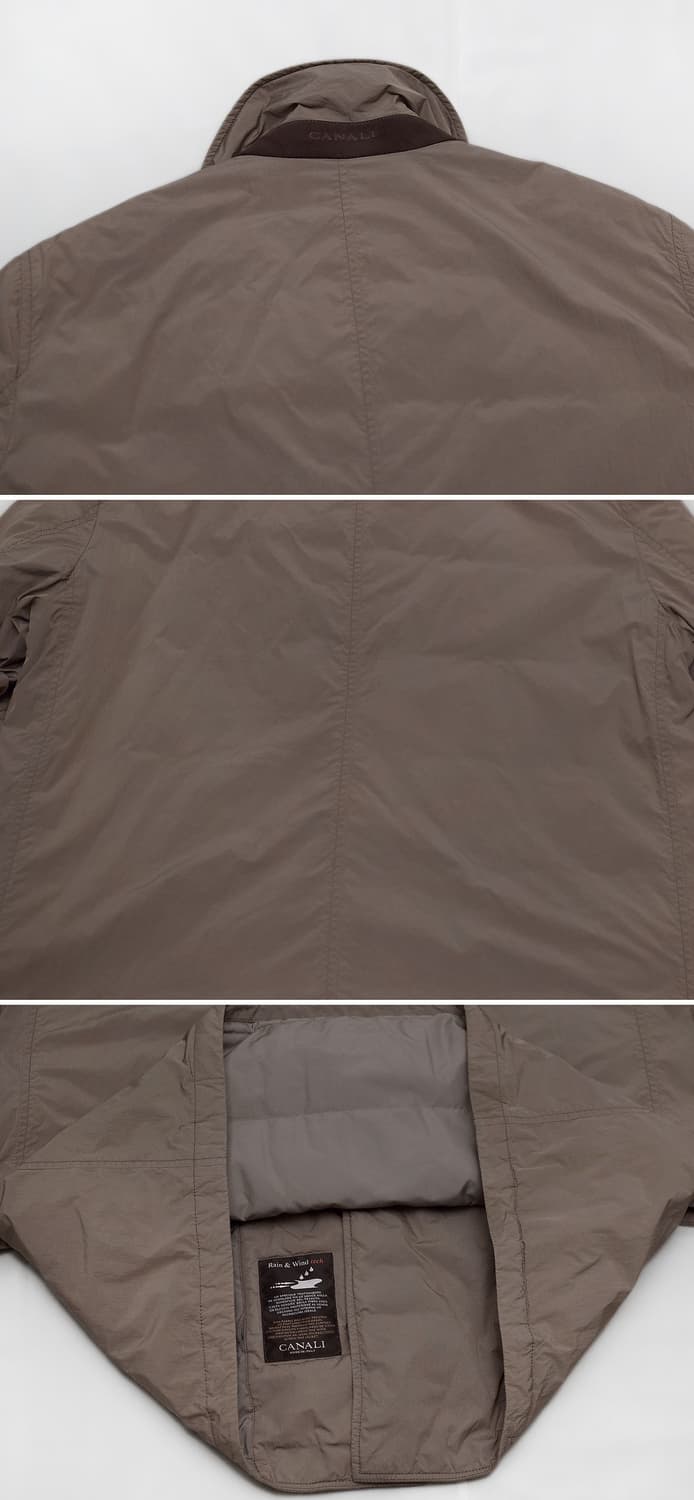 까날리 이태리 테크쉘 구스다운 클래식 패딩 코트 (50 / 100+) 상품이미지4