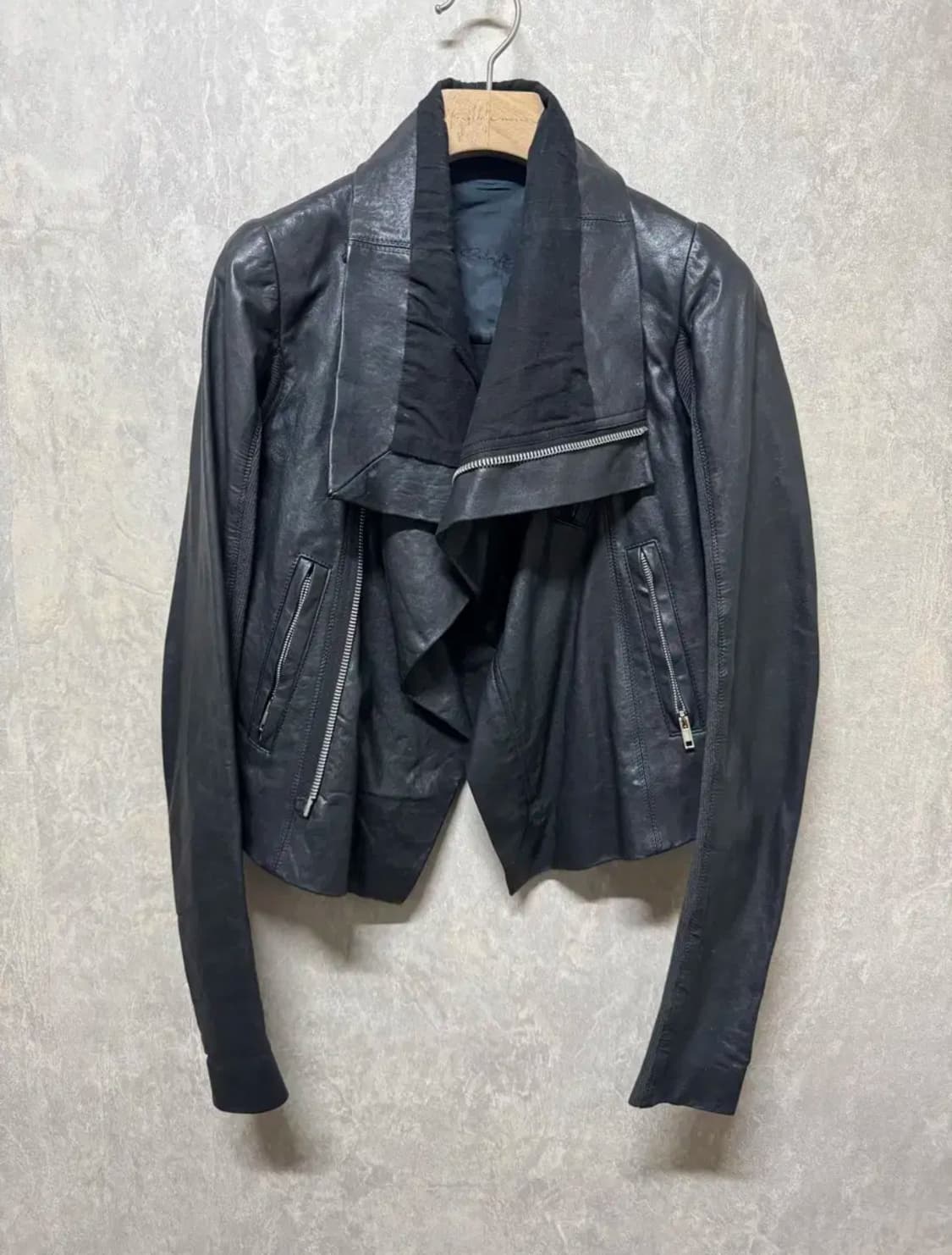 릭오웬스 가죽자켓 상품이미지1