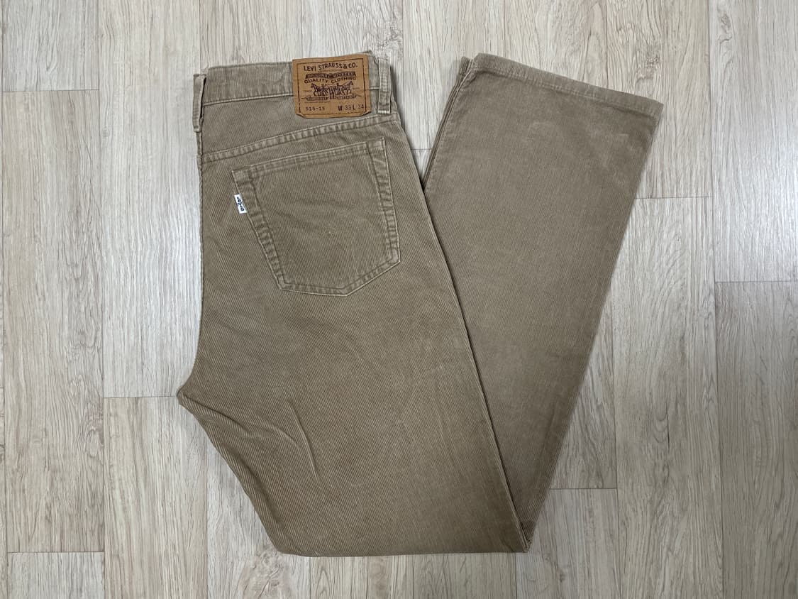 33) 90s 리바이스 515 코듀로이 팬츠(일본제)민트급(RRL&LVC 상품이미지1