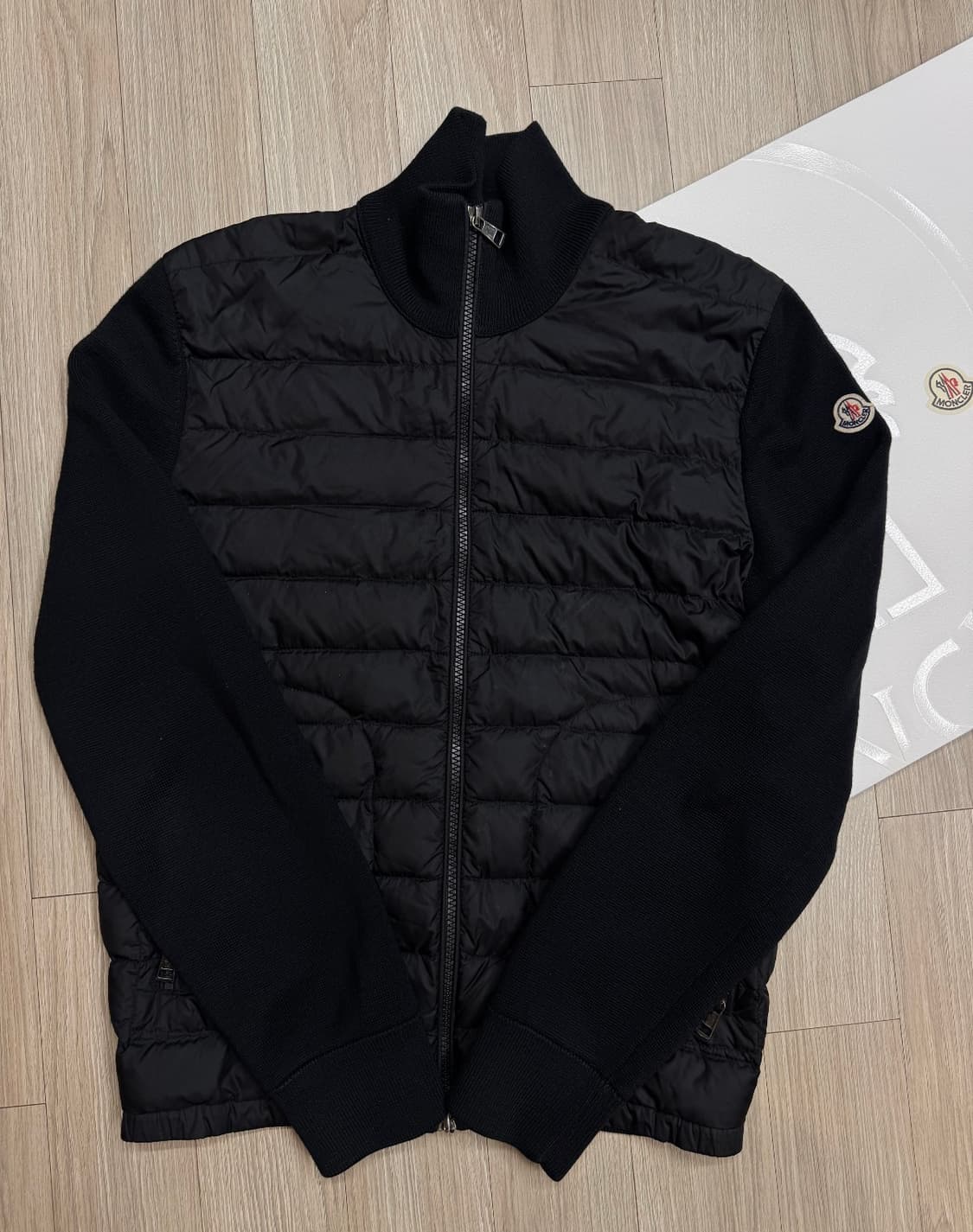 백화점판) 몽클레어 트리콧 니트패딩 상품이미지1