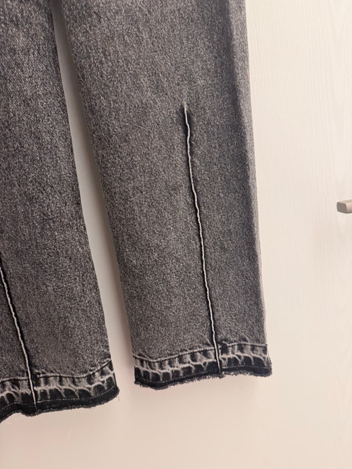 PushButton 흑청 데님 팬츠 XS EU36 상품이미지4