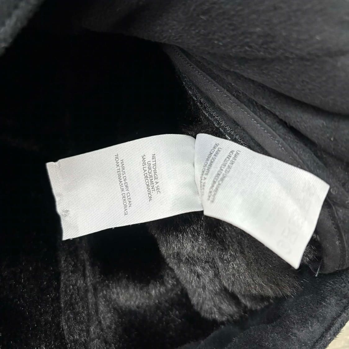 [S] 아르마니 익스체인지 투웨이 포우 퍼 바이커 자켓 상품이미지6