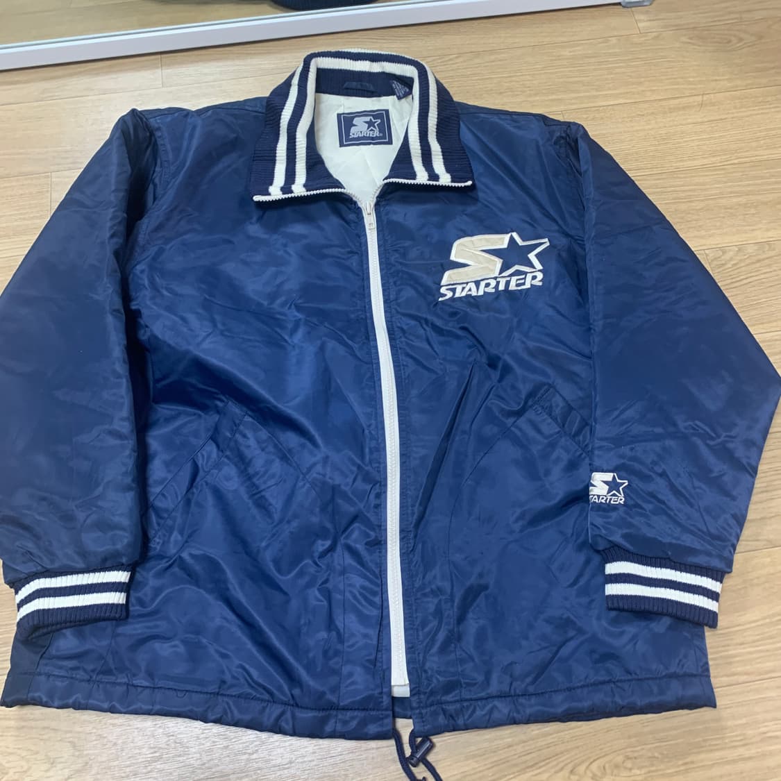 M)VTG STARTER USA Varsity Coach Jacket 상품이미지2