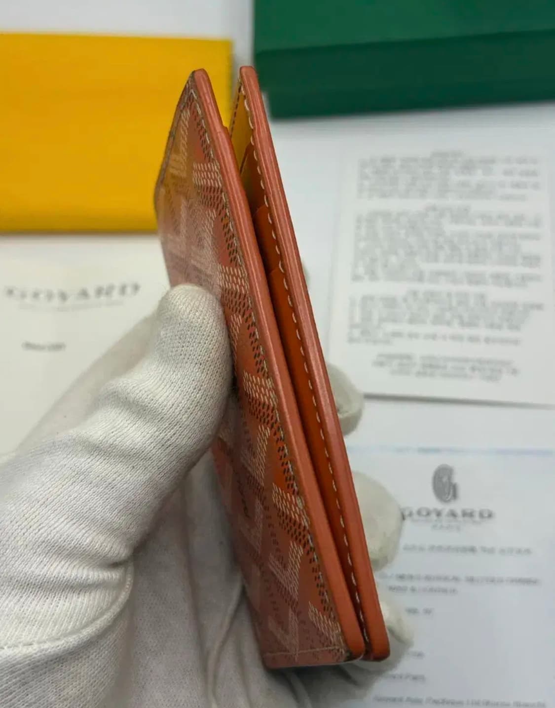 [정품/OS] 고야드 생피에르 오렌지 상품이미지2