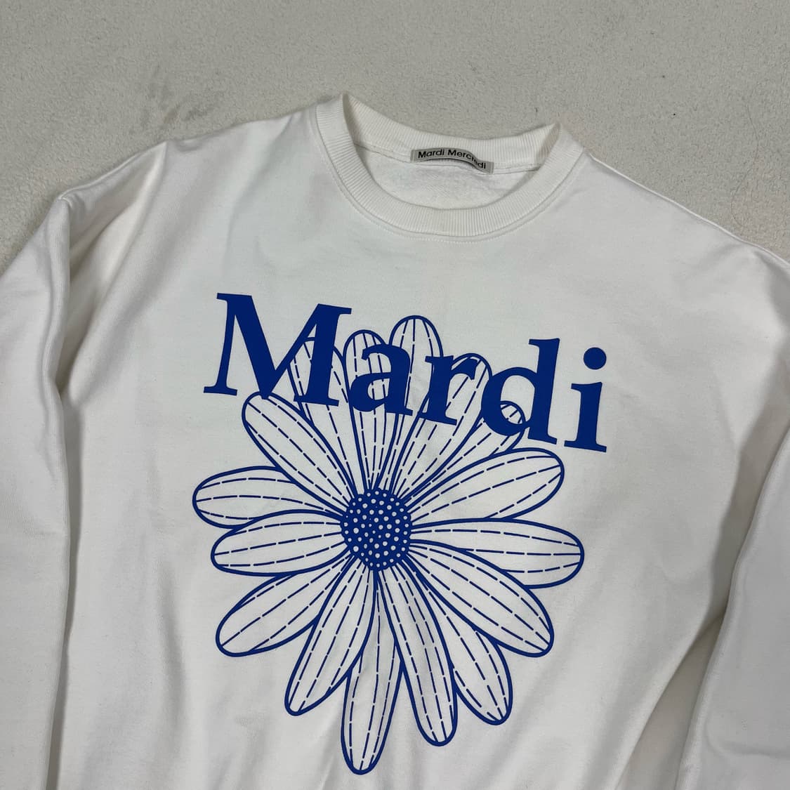 Mardi Mercredi White Sweatshirt 상품이미지5