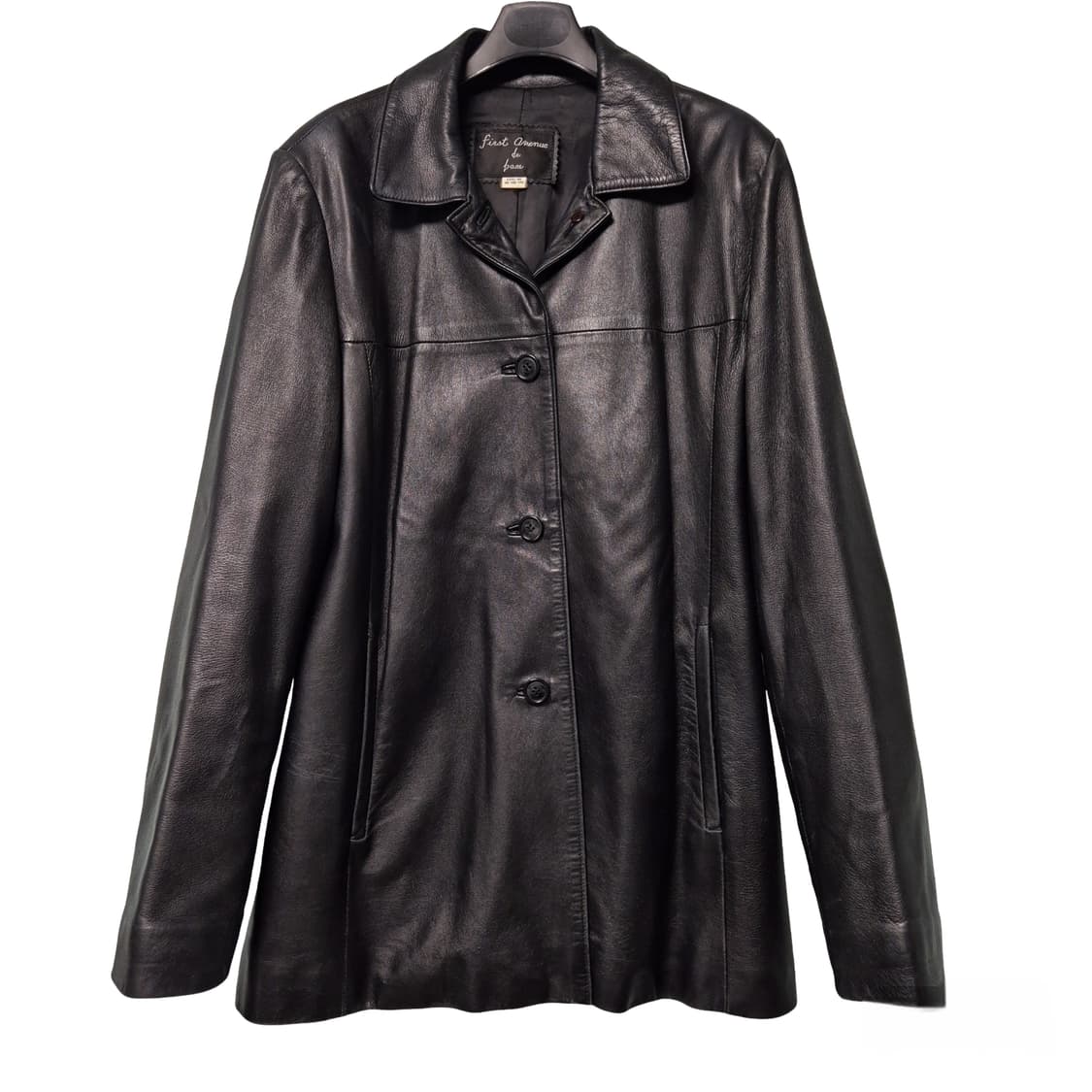 90's 빈티지 양가죽 레더 카코트 상품이미지1